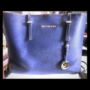 Michael Kors Navy Blue Tote